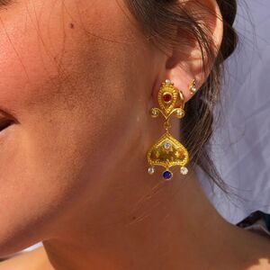 Vintage style earrings M267